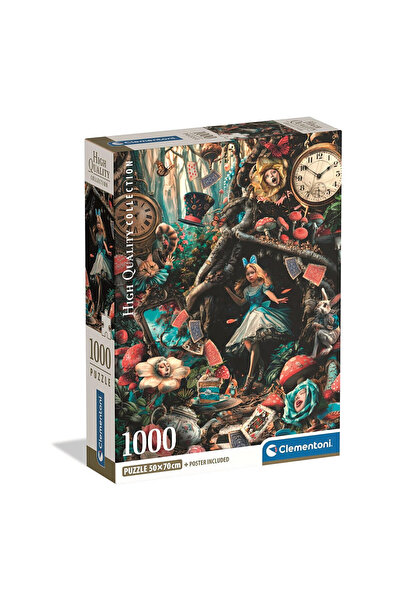 CLEMENTONI Colorat Another Day Puzzle compact 1000 piese Țara Minunilor