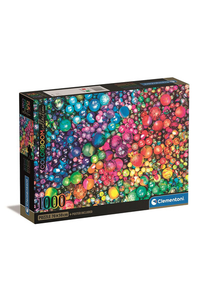 Colorate Colorat Marv gule de puzzle Compact 1000 de piese Clementoni