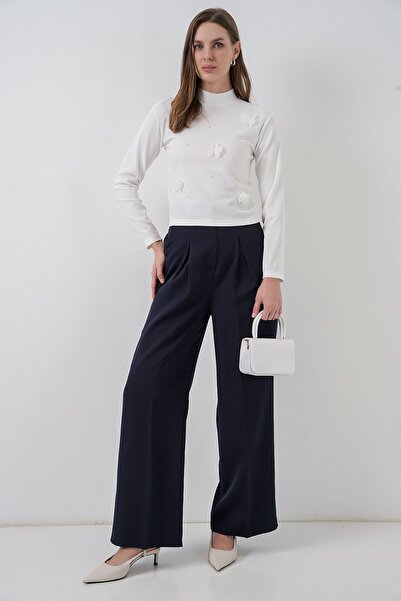 Hiccup Μπλούζα με μακρύ μανίκι με λεπτομέρεια λουλουδιών 3D BDART