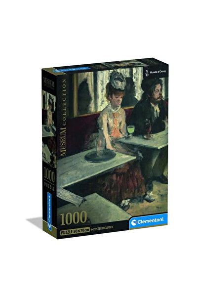 ART ă Degas Intr-o cafenea puzzle Compact 1000 pcs Clementoni