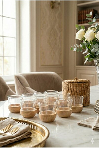 Generic 12-piece coffee cup set with an elegant design