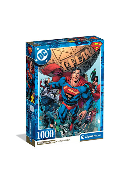 Superman Planet Clementoni 1000 piece compact puzzle