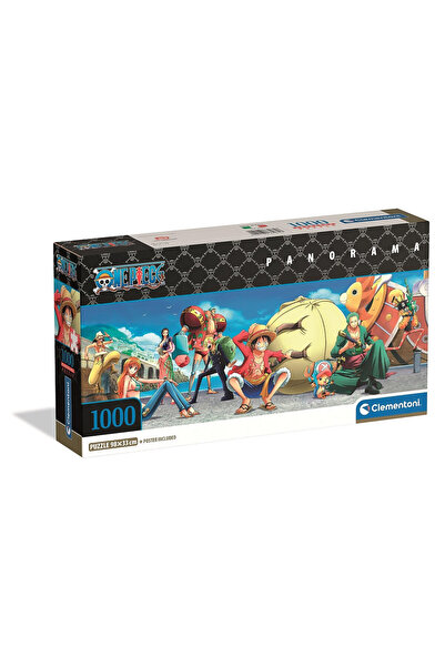 ONE PİECE Puzzle panoramic compact de 1000 de piese Clementoni
