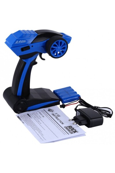 NQD Rock Crawler 4WD 1:18 RTR 2.4GHz with remote control - Blue