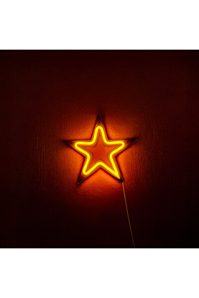 Cata Yıldız Neon Led 3D Baskı