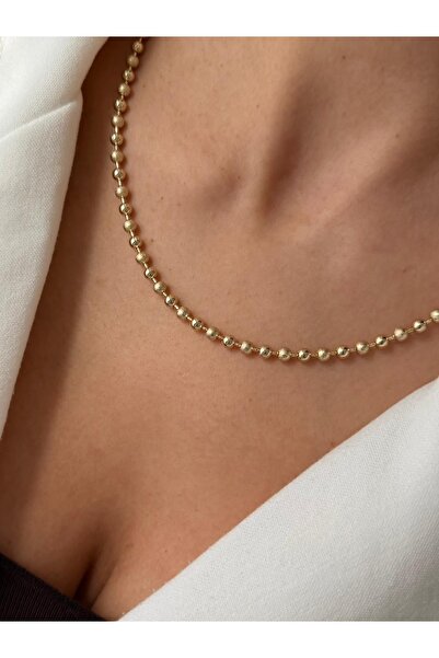 Vi store Çelik Kuyumcu Model Gold Top Kolye