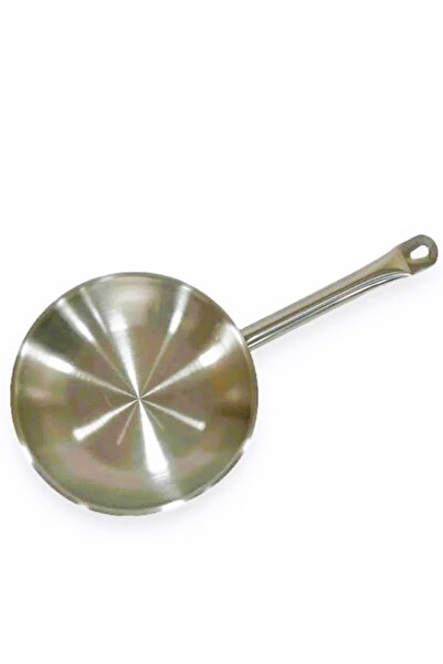Smart Kitchen 18cm stainless steel frying pan with a long handle, made in India