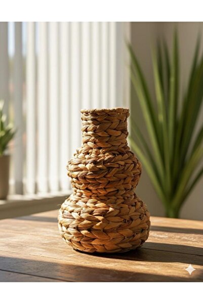 Coş Ev Mutfak مزهرية زخرفية من الخيزران