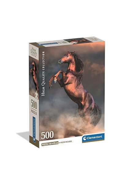 Animals Cal Wild Stallion Puzzle compact Clementoni de 500 piese