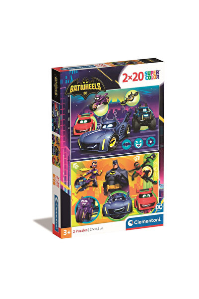 Batman Batwheels Clementoni Puzzle 2x20 pieces