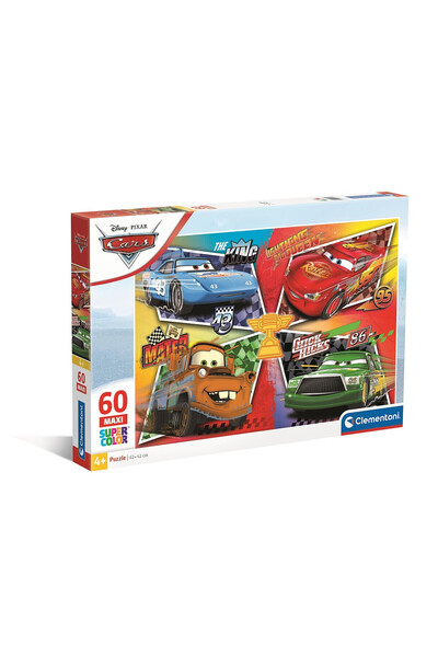 CARS Disney Cars Maxi Puzzle 60 Pieces Clementoni