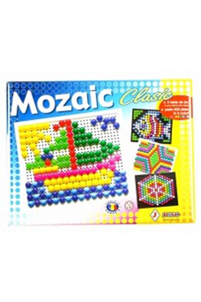 JUNO Classic Mosaic - - JD20 - 300 pcs (8 colors), 2 game boards (white/black)