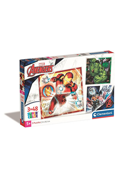 AVENGERS Superheroes Clementoni Puzzle 3x48 pieces