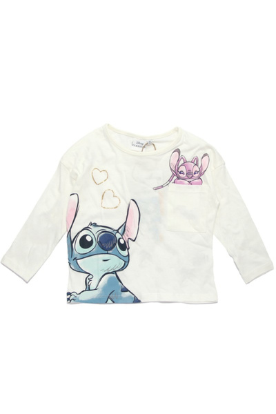 Lilo & Stitch Bluza maneca lunga cu buzunar Lilo si Stitch