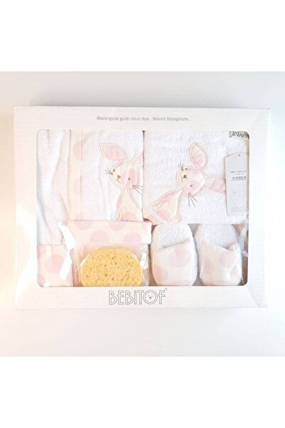 Bebinio Set de baie cu 4 piese - Broderie