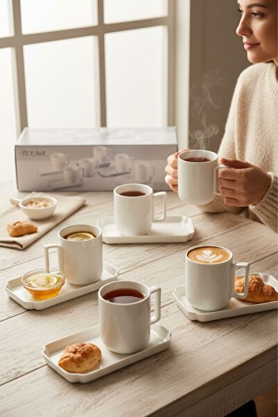 Tekbir NESKAFE 6 LI DİKDÖRTGEN FİNCAN TAKIMI