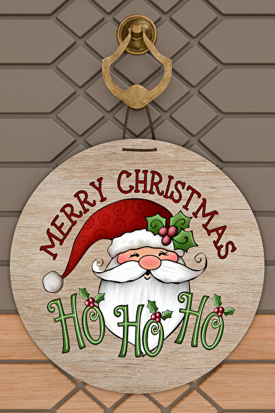 Dormot Ψηφιακή εκτύπωση υψηλής ποιότητας, Πρωτοχρονιά, Καλά Χριστούγεννα, Στολίδι πόρτας με θέμα την Πρωτοχρονιά, Στολίδι τοίχου