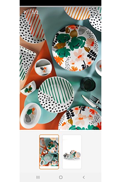 SÖNMEZ HOTEL EKİPMANLARI Kahvalti takimi 18 parça