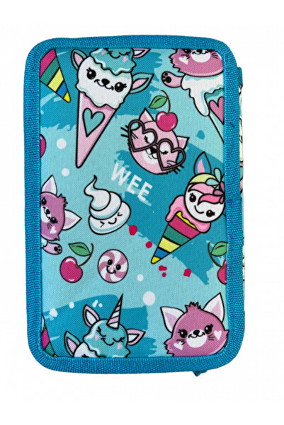 tga Penar ehipat Sweet Ice cream, 3 compartimente, 19x12x6 cm, 32 piese