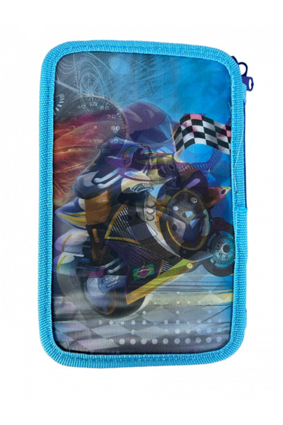 tga Penar Moto cu trei echipamente, hologramă 3D, 19x12x6 cm, 32 piese