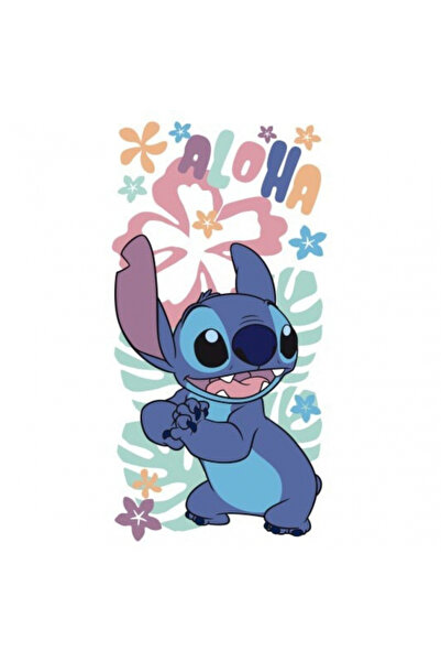 Lilo & Stitch Beach towel, polyester Aloha, 140 x 70 cm