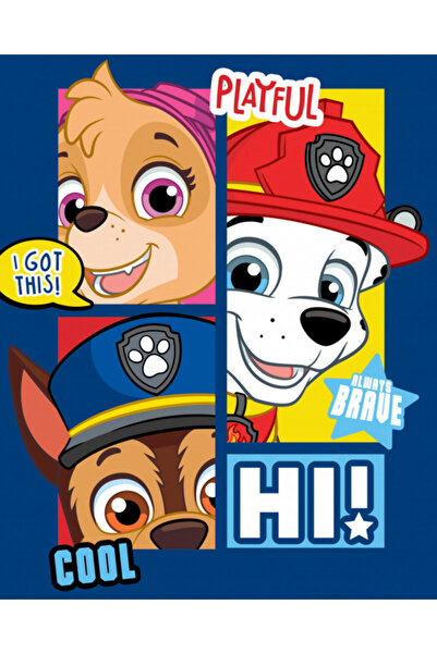 PAW PATROL Playful polar blanket, 100 x 140 cm