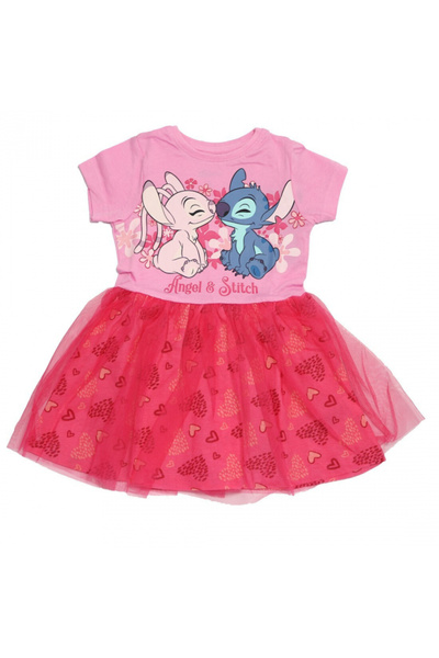 Disney Rochiță de vară Lilo & Stitch pentru copii cu tul