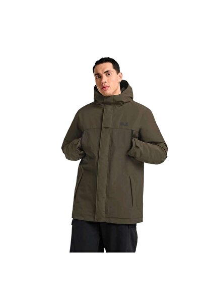 Jack Wolfskin Glacier Shield Men's Green Outdoor Jacket Men's Outdoor Jacket A65021