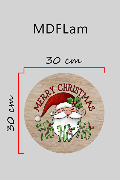 Dormot Ψηφιακή εκτύπωση υψηλής ποιότητας, Πρωτοχρονιά, Καλά Χριστούγεννα, Στολίδι πόρτας με θέμα την Πρωτοχρονιά, Στολίδι τοίχου