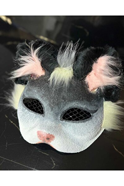 Quincey THERİAN KEDİ MASKESİ HALLOWEEN FANTAZİ PARTİ