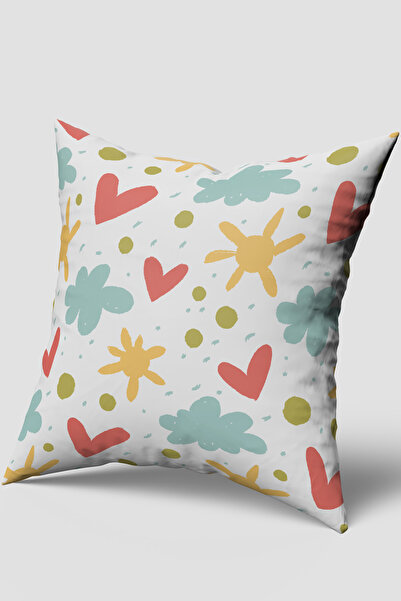 Bebemotto Hearts, Summer, Double-Sided, Velvet Fabric, Children's Baby Room T...