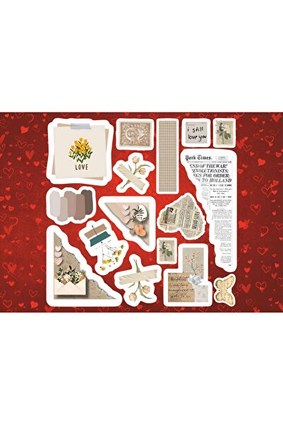 hediyenebak مجموعة ملصقات ذات طابع الحب |   ملصق للكمبيوتر المحمول والكمبيوتر الشخصي والتابلت والهاتف والدفتر ومجلة البوليت جورنال