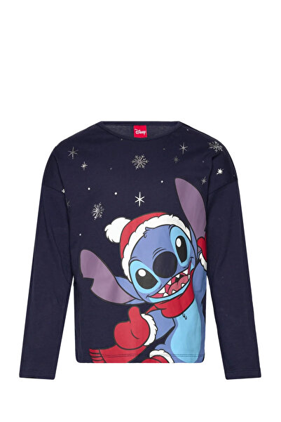 Lilo & Stitch Bluza bumbac, maneca lunga, Winter