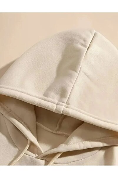 Elvino Surprise Moment Teddy Bear με τύπωμα Γυναικεία/Ανδρικά Unisex oversized με κουκούλα Φούτερ με με κουκούλα κλωστές