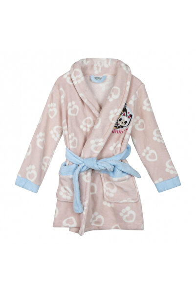 Gabby's Dollhouse Halat baie coral fleece