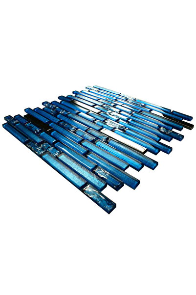 Englass Blue glass mosaic "ALISEDA BLUE", glass tile for kitchen and bathroom walls