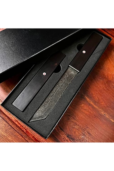 VAS.QUE Kendo Tanto Damasgus İçe Geçme Özel Japon Bıçağı
