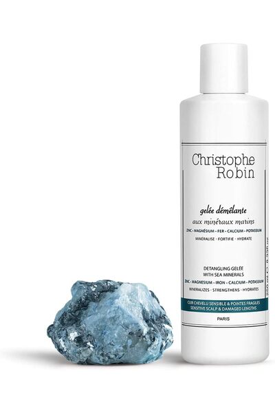 christophe robin جل فك تشابك الشعر مع المعادن البحرية 250 مل