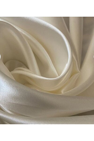 S7V7N EXCLUSIVE 2 Meters Off White Satin Fabric