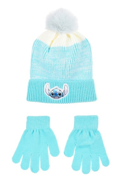 Lilo & Stitch 2-piece winter set, hat and gloves