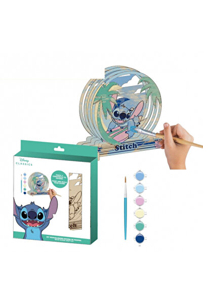 Lilo & Stitch Ξύλινο κιτ για ζωγραφική και κατασκευή εικόνας