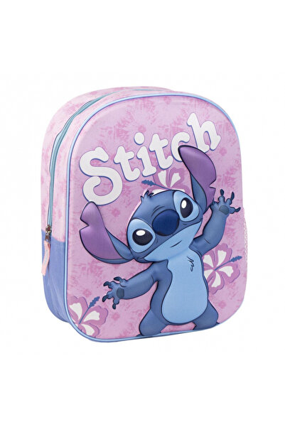 Lilo & Stitch 3D Kindergarten Backpack, 1 Compartment, 31 x 25 x 10 cm
