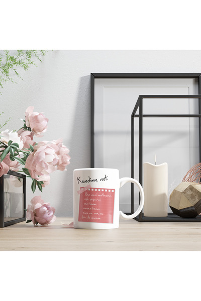 Kırtasiye Ofisi ملاحظة لذاتي: كيف أكون سعيدًا، كيف أعيش؟ الحياة هي السعادة، ا...