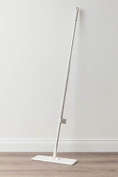 IKEA COZY ROOM - PEPPRIG düz mop, gri, 12x37 cm