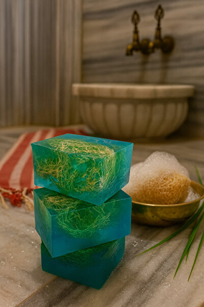 Günebakan صابون عشبي طبيعي طازج