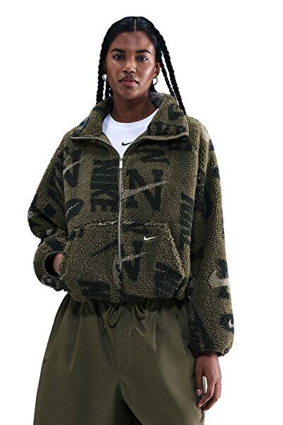 Nike Women's Plush Jacket W Nsw Essntl Fur Bmr Jkt Women's Jacket