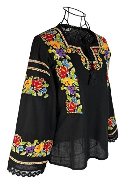 rody's forever Women's blouse DF black/yellow , size 3XL