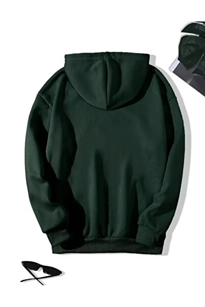 Elvino Surprise Moment Teddy Bear με τύπωμα Γυναικεία/Ανδρικά Unisex oversized με κουκούλα Φούτερ με με κουκούλα κλωστές