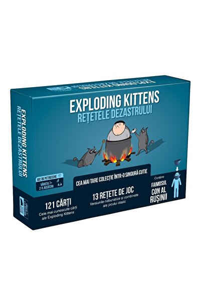 Exploding Kittens Joc de societate: Rețete pentru dezastru
