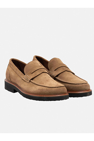 ADAMAR ADAM Ayakkabı Haki Süet Hakiki Deri El Yapımı Erkek Ayakkabı